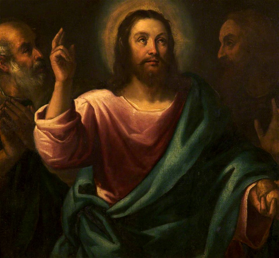 Italian School - Christ and the Two Disciples at Emmaus - 1298335 - National Trust