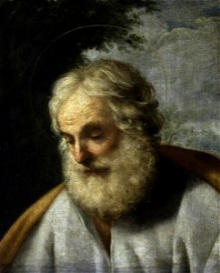 Italian (Bolognese) School (possibly) - Head of a Bearded Saint (a fragment) (assumed to be Saint Peter or Saint Joseph) - 533868 - National Trust