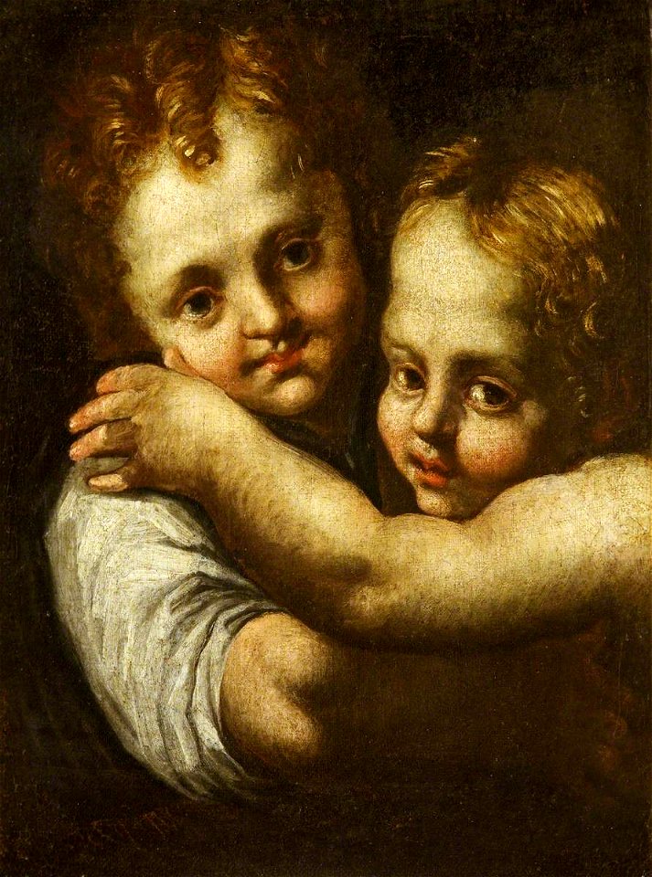Italian (Parmesan) School (attributed to) - Two Children Embracing - 732332 - National Trust