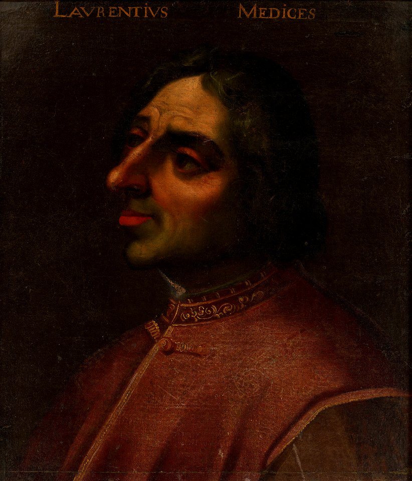 Italian School, Florentine (c. 1600) - Lorenzo de' Medici (1449-1492) - RCIN 402639 - Royal Collection