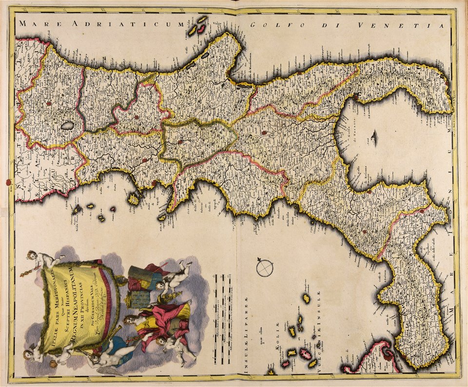 Italiae pars meridionalis quae nunc sceptri Hispanici regnum Neapolitanum in XII... - CBT 5882229