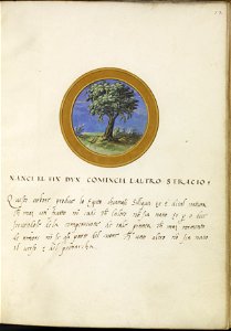 Italian - Leaf from Emblem Book - Walters W47612R - Open Obverse