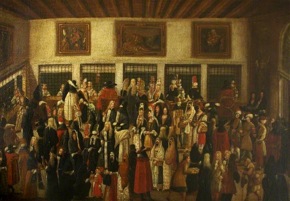 Italian (Venetian) School - Visitors to a Venetian Convent during Carnival - 222815 - National Trust