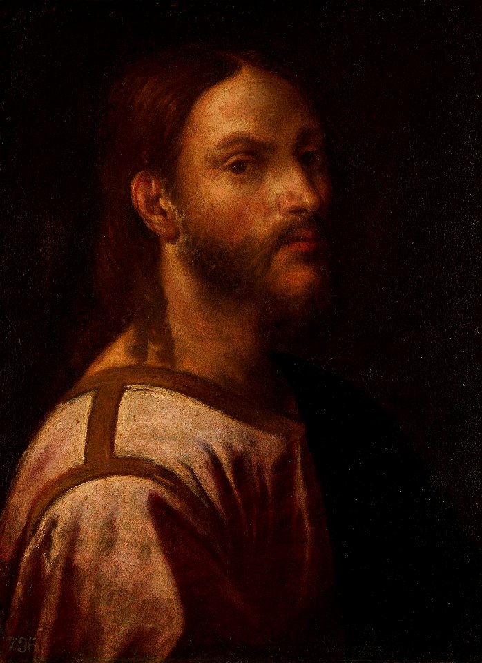 Italian School, North Italian (c. 1520-30) - Head of Christ - RCIN 402621 - Royal Collection