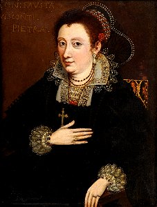 Italien Portrait Fausta Visconti Pietra