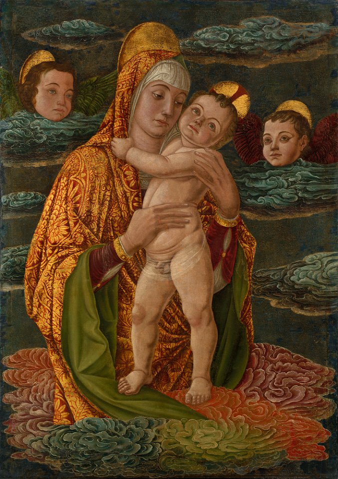 Italian, Northern Italy - The Virgin and Child in the Clouds - P16w15 - Isabella Stewart Gardner Museum