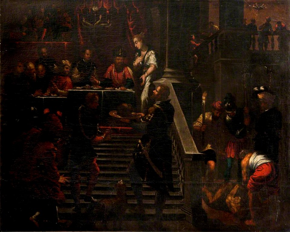 Italian (Venetian) School - The Feast of Herod - 1257242 - National Trust