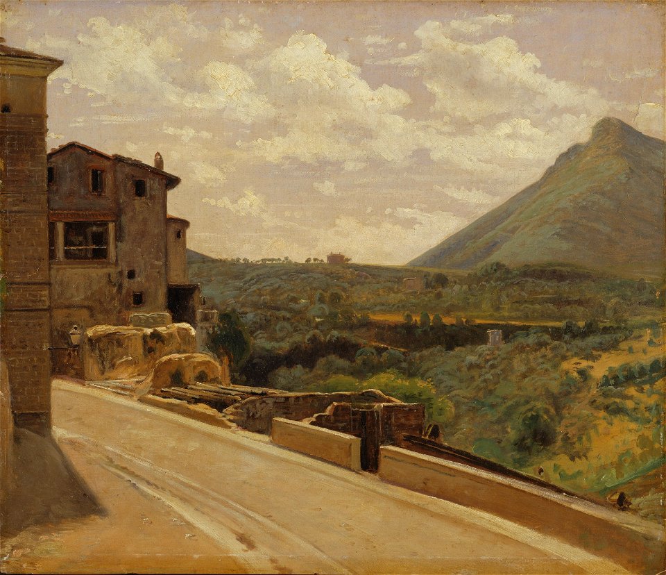 Italian Landscape (Wilhelm Marstrand) - Nationalmuseum - 19310