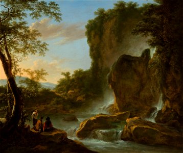 Italianate Landscape with an Artist Sketching from Nature by Jan Both Cincinnati Art Museum 1981.413