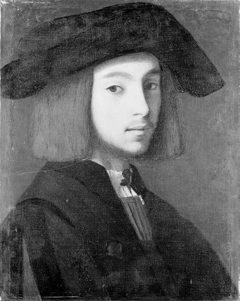 Italian School, Tuscan (c. 1520) - Portrait of a Young Man - RCIN 404156 - Royal Collection