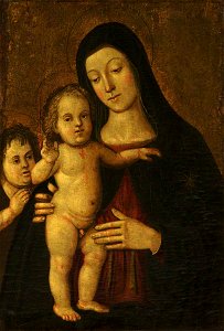 Italian (Umbrian) School - The Madonna and Child with the Infant Saint John - 932313 - National Trust