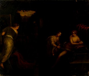 Italian School, Venetian (c. 1600) - Susannah and the Elders - RCIN 402666 - Royal Collection