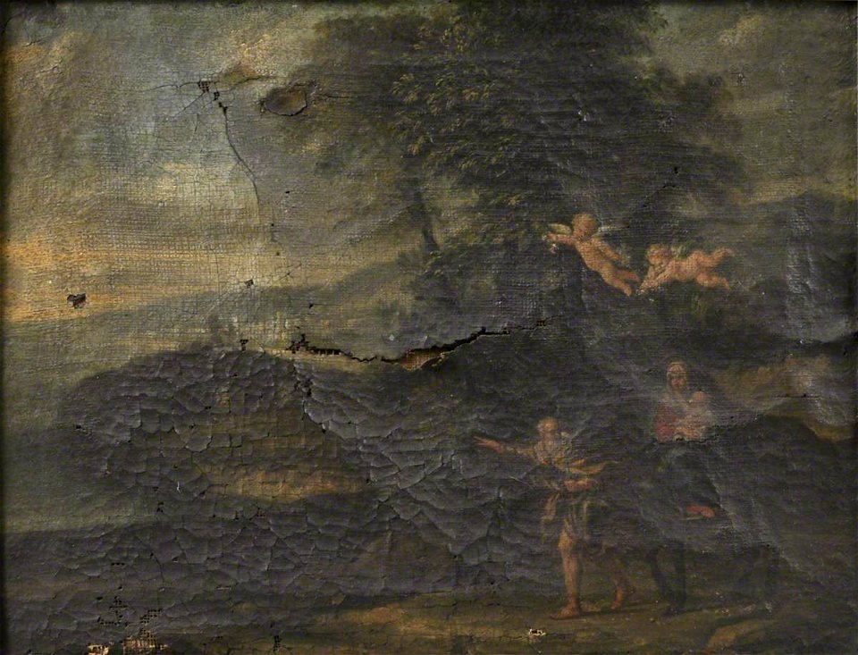 Italian School - The Flight into Egypt - 1129292 - National Trust