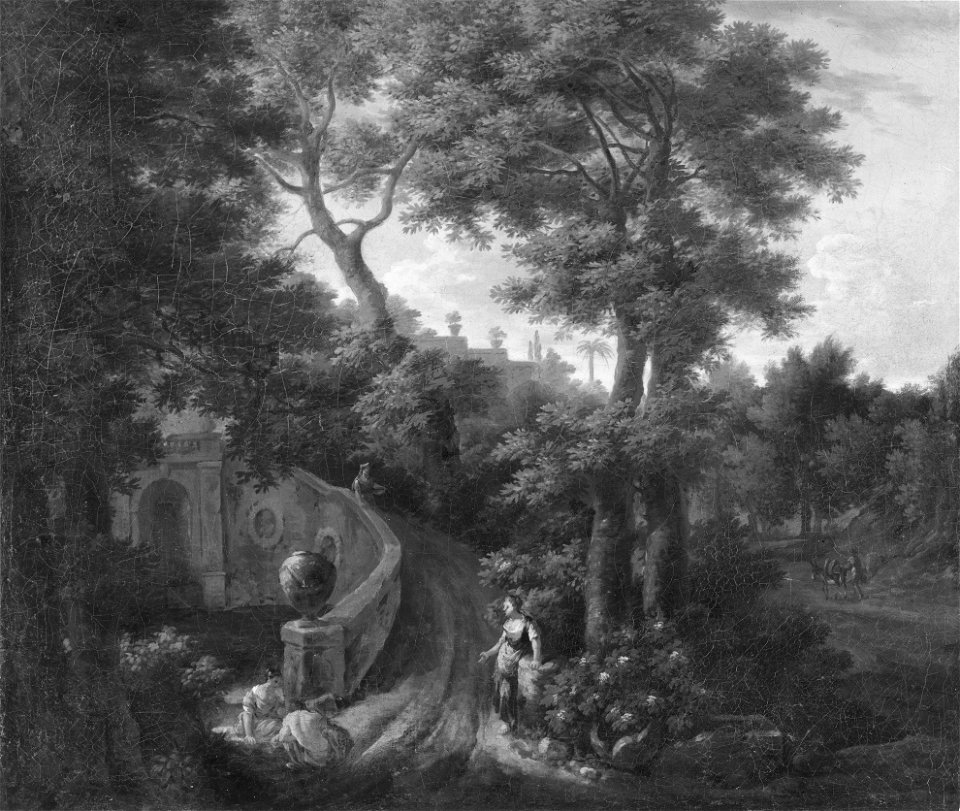 Italian Park (Jan Frans van Bloemen) - Nationalmuseum - 17282
