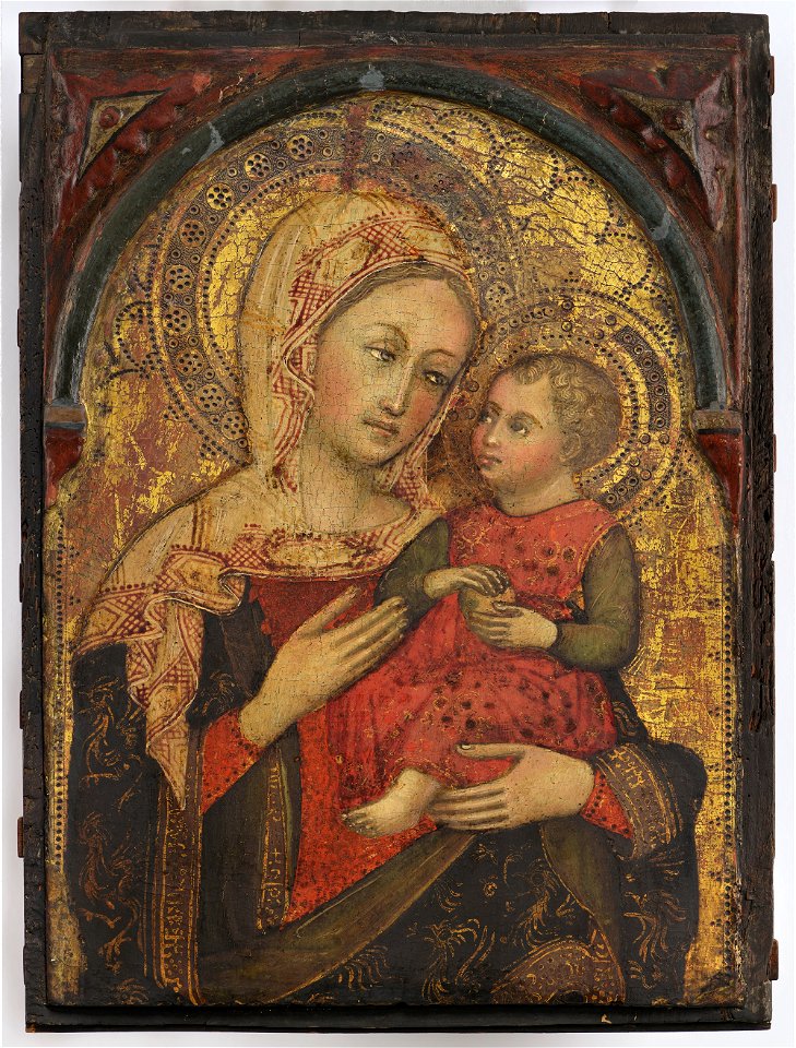 Italian, Northern Italy - The Virgin and Child with an Apple - P30e8 - Isabella Stewart Gardner Museum