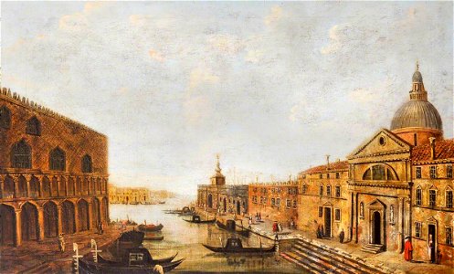 Italian School (possibly) - A View of Venice Looking towards the Lagoon - 1176000 - National Trust