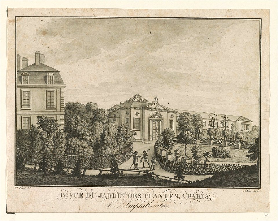 IV.e vue du jardin des plantes, a Paris LCCN2003677832