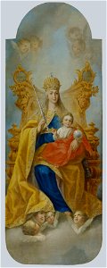 Ivan Belsky Virgin on the Throne