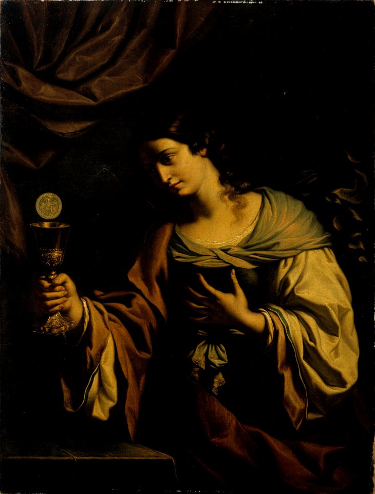 Ivan Akimovitš Akimov - An allegory of faith (St. Clare) - A II 1414 - Finnish National Gallery