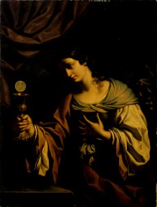 Ivan Akimovitš Akimov - An allegory of faith (St. Clare) - A II 1414 - Finnish National Gallery