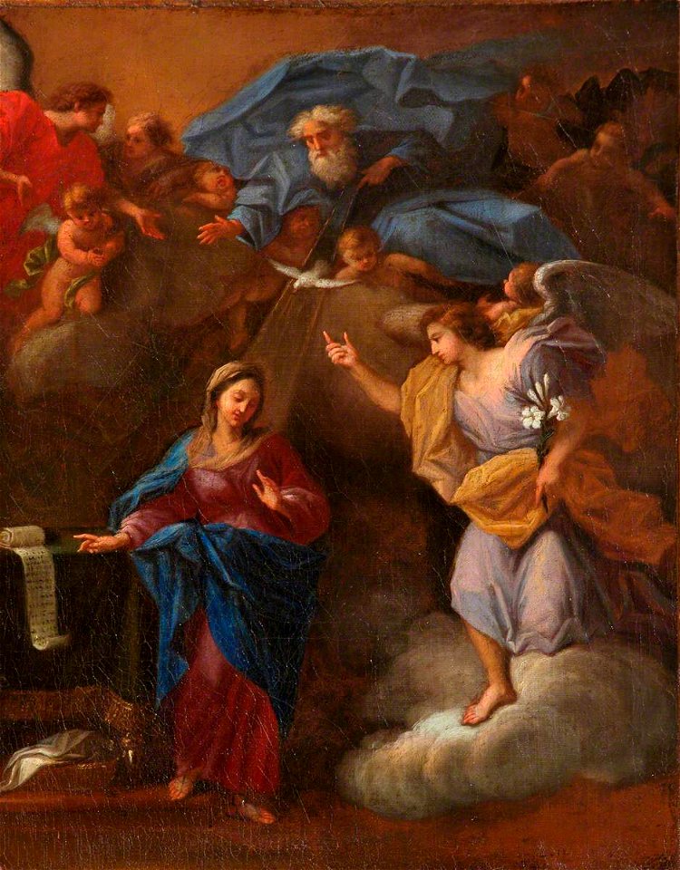 Italian (Roman) School - The Annunciation - 1430476 - National Trust