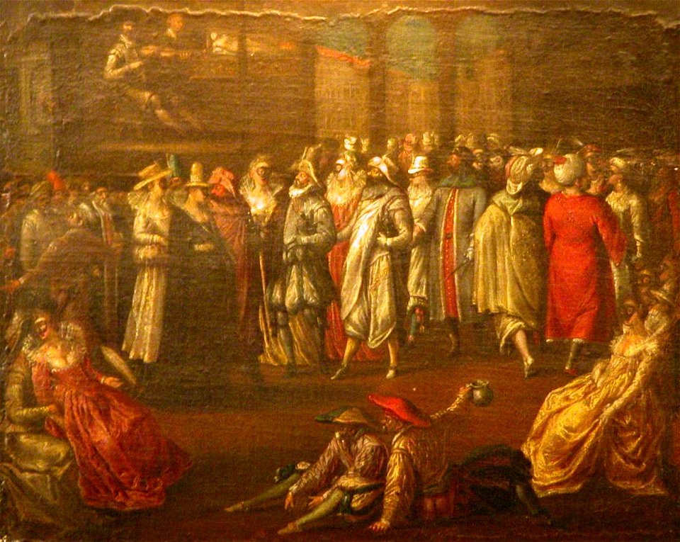 Italian (Venetian) School - A Masked Ball - 129871 - National Trust