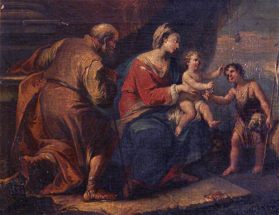 Italian (Venetian) School - The Holy Family with Saint John the Baptist - 884990 - National Trust