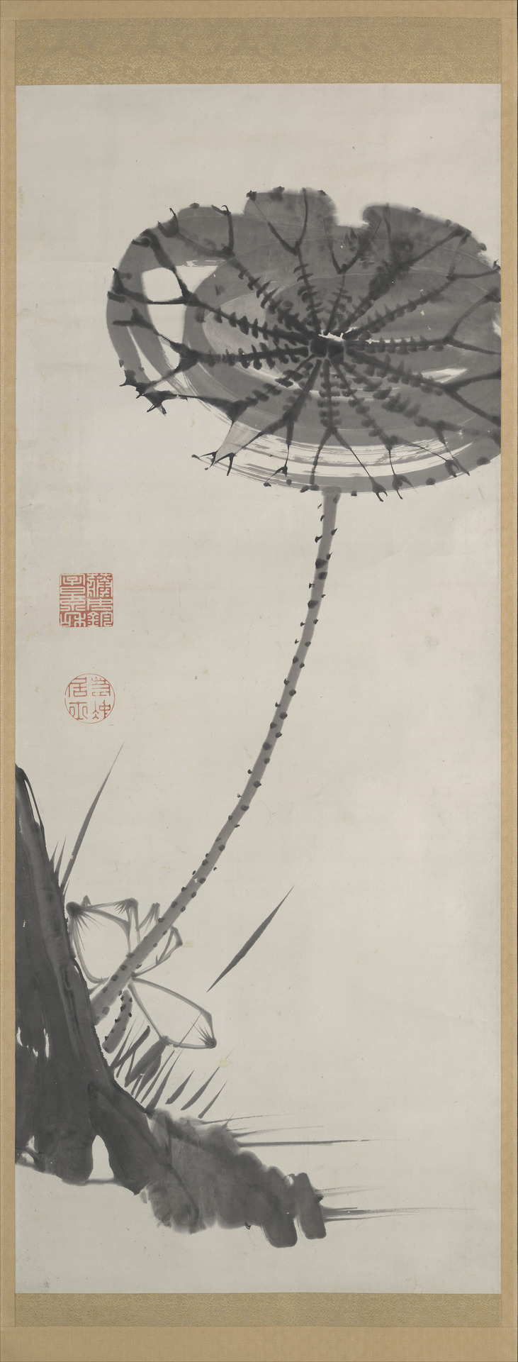 Ito Jakuchu - Lotu - 2006.210.8a-b - Yale University Art Gallery