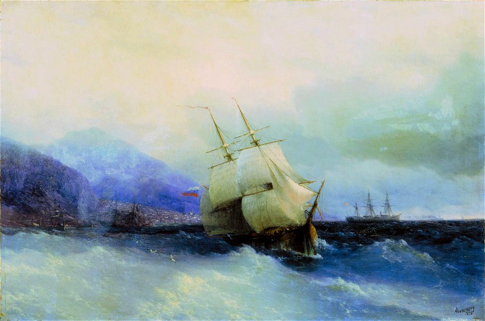 Ivan Aivazovsky Trebizond 1875