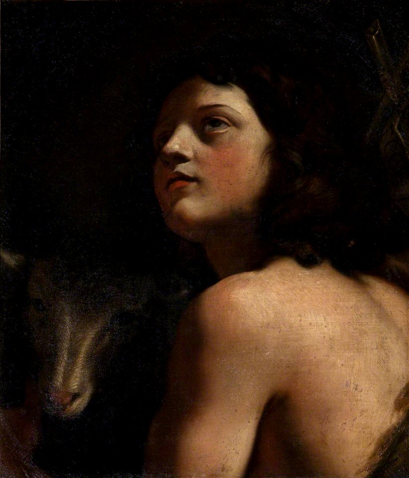 Italian School - Bust of Saint John the Baptist with a Lamb - 108854 - National Trust