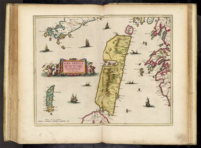 Iura Insula by Blaeu 1665