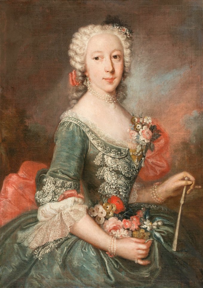 Italian School - Portrait of an unidentified young woman
