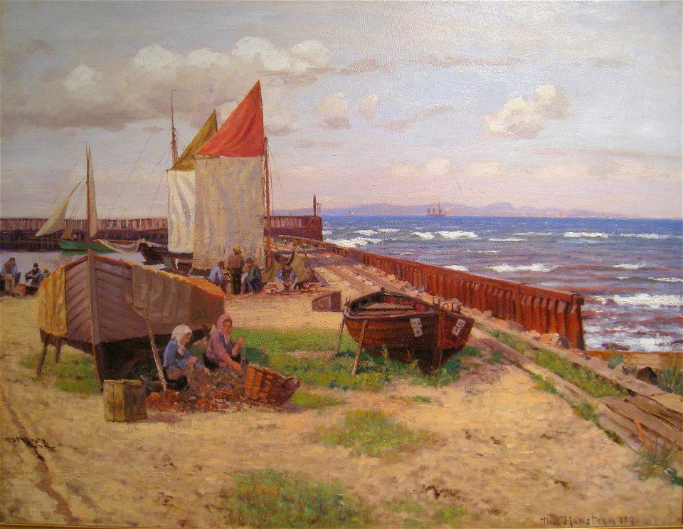 Nils Hansteen - Strandmotiv Fra Danmark - IMG 9349 (cropped)