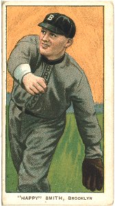 Happy Smith, Brooklyn Superbas, baseball card portrait LCCN2008675164