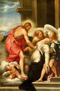 Italian (Sienese) School (possibly) - Saint Catherine of Siena Receiving the Heart of Christ in Exchange for Her Own - 1298275 - National Trust