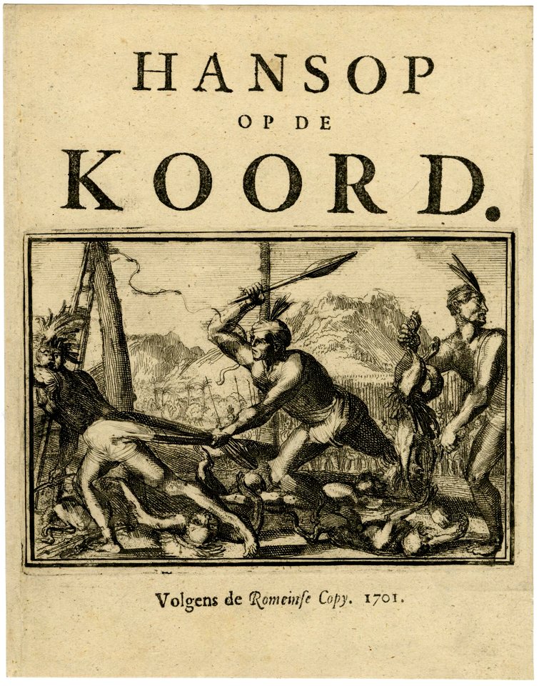 Hansop op de Koord (The Clown on the Rope) (BM 1854,0513.522.4)