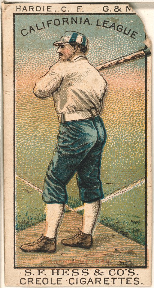 Hardie, G. & M Team, baseball card portrait LCCN2007680745