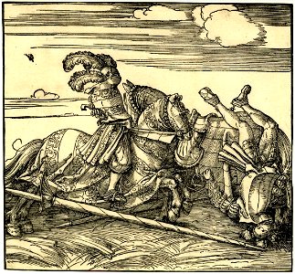 Italian Joust Between Jacob de Heere and Freydal by Albrecht Dürer