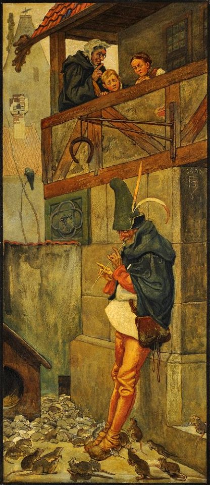 Hanuš Schwaiger (1854-1912) - Krysař