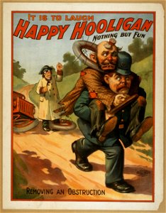 Happy Hooligan it is to laugh - nothing but fun. LCCN2014635422