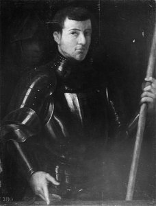 Italian School, North Italian (c. 1530) - A Young Soldier with a Pike - RCIN 402644 - Royal Collection