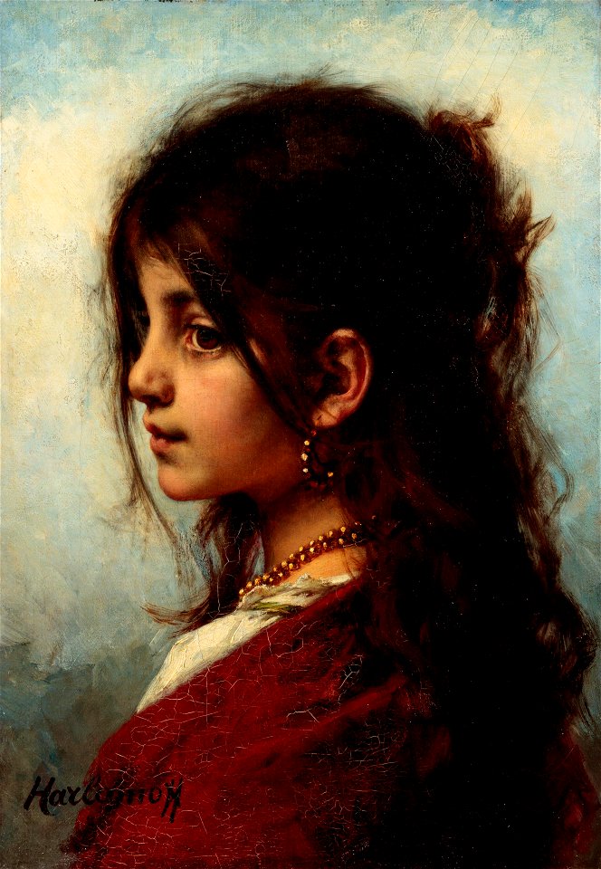 The Young, Unbridled Girl by Alexej Harlamoff