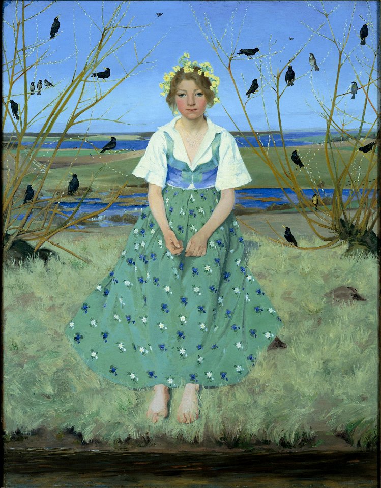 Harald Slott-Møller - Spring - Google Art Project
