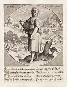 Iunius by Kilian 1617