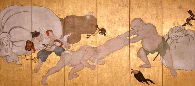 Itchō - Seven Gods of Good Fortune - 2000.11 - Indianapolis Museum of Art