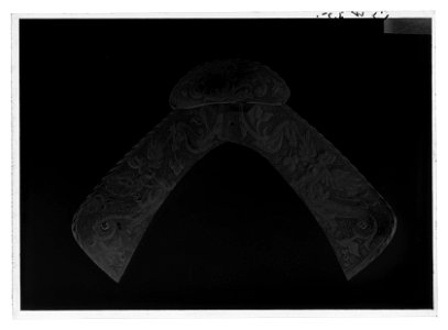 Harnesksadel, Augsburg ca 1540 - Livrustkammaren - 43860-negative