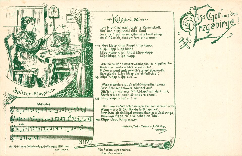 IV - Klippl-Lied 1903