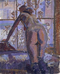Harold Gilman (1876-1919) - Nude at a Window - T13227 - Tate