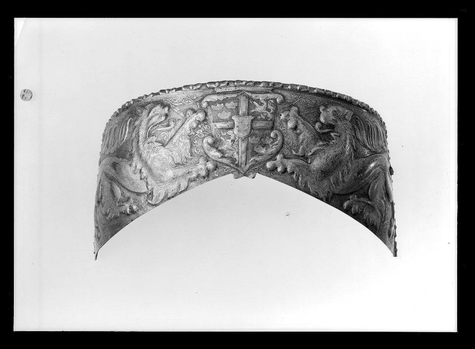 Harnesksadel, Augsburg ca 1540 - Livrustkammaren - 9589