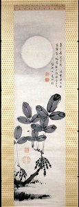 Ito Jakuchu - Drying Beans in the Moonlight - 78.73 - Detroit Institute of Arts